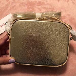 Small Gold Crossbody Bag